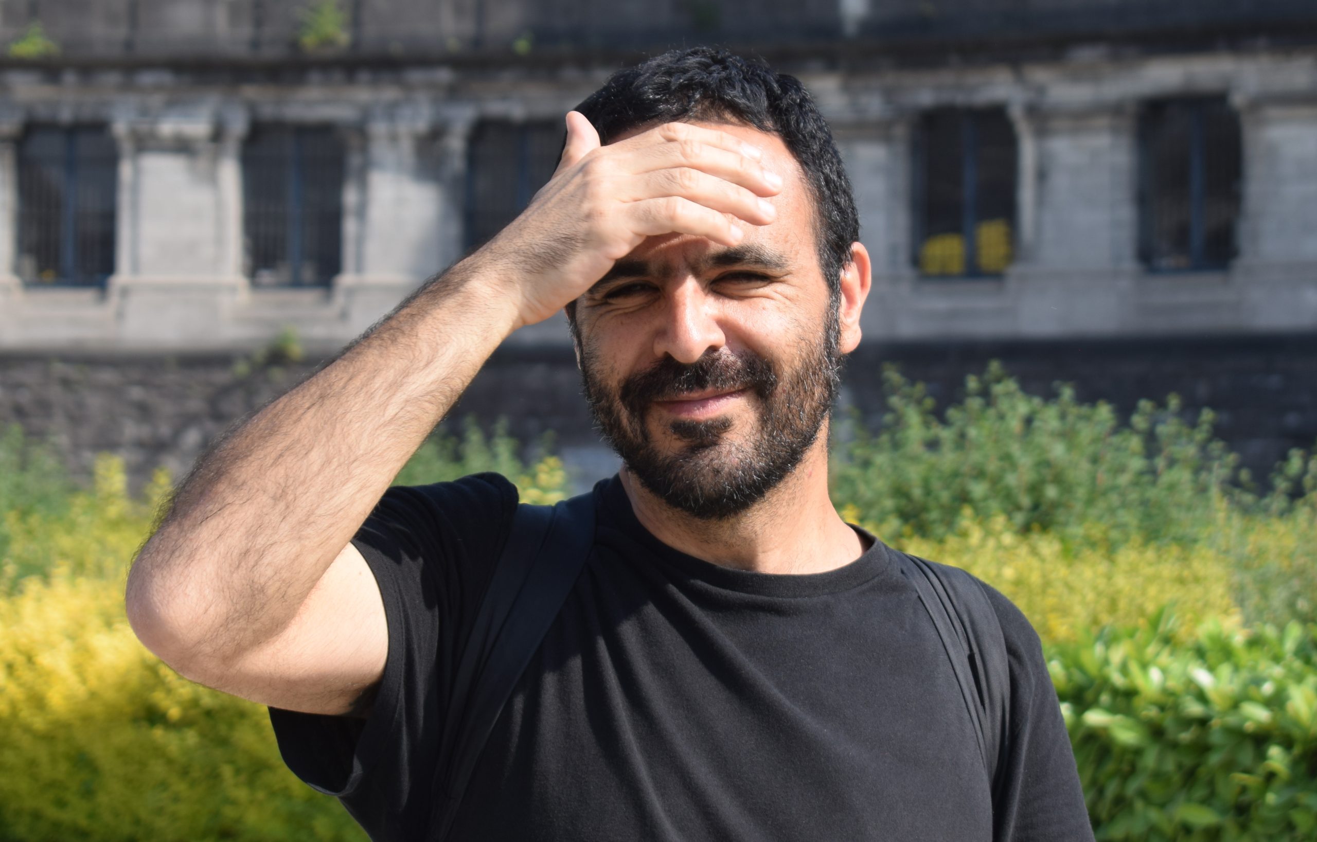 Portrait of Rodrigo Hasbún